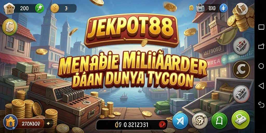 Tampilan gameplay JEKPOT88 yang menarik dan penuh strategi.