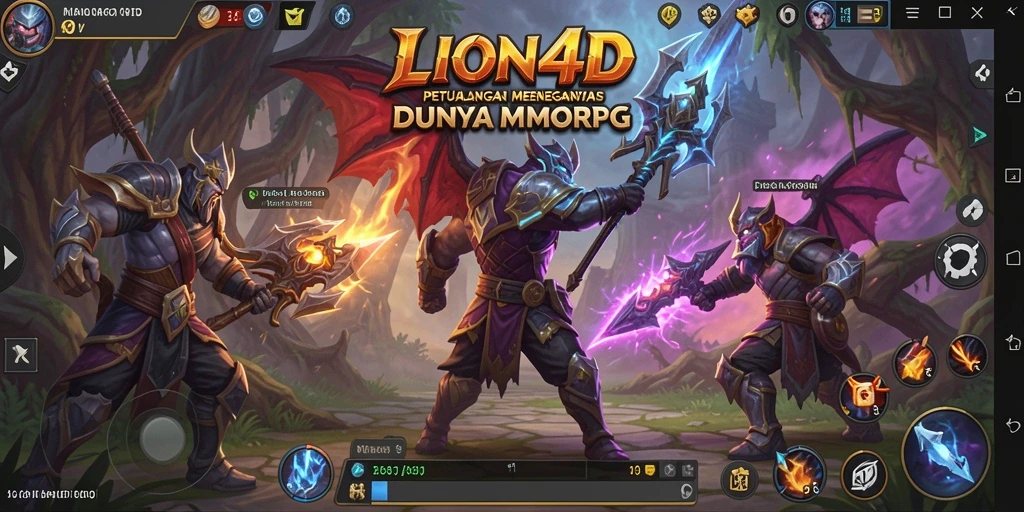 Gameplay menakjubkan dari LION4D yang memikat dan penuh aksi.