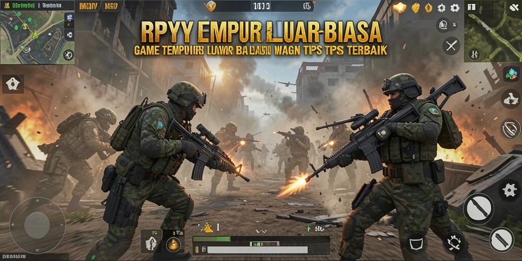 Tampilan menegangkan dalam gameplay RPYYY yang intens.