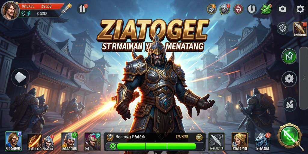Tampilan menarik gameplay ZIATOGEL dengan strategi mendalam.