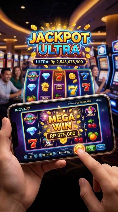 Tampilan antarmuka inova77 yang ramah pengguna dan intuitif.